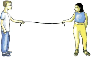 Rope wave game